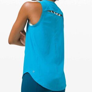 NEW Lululemon Sculpt Tank Turquoise Tide size 8